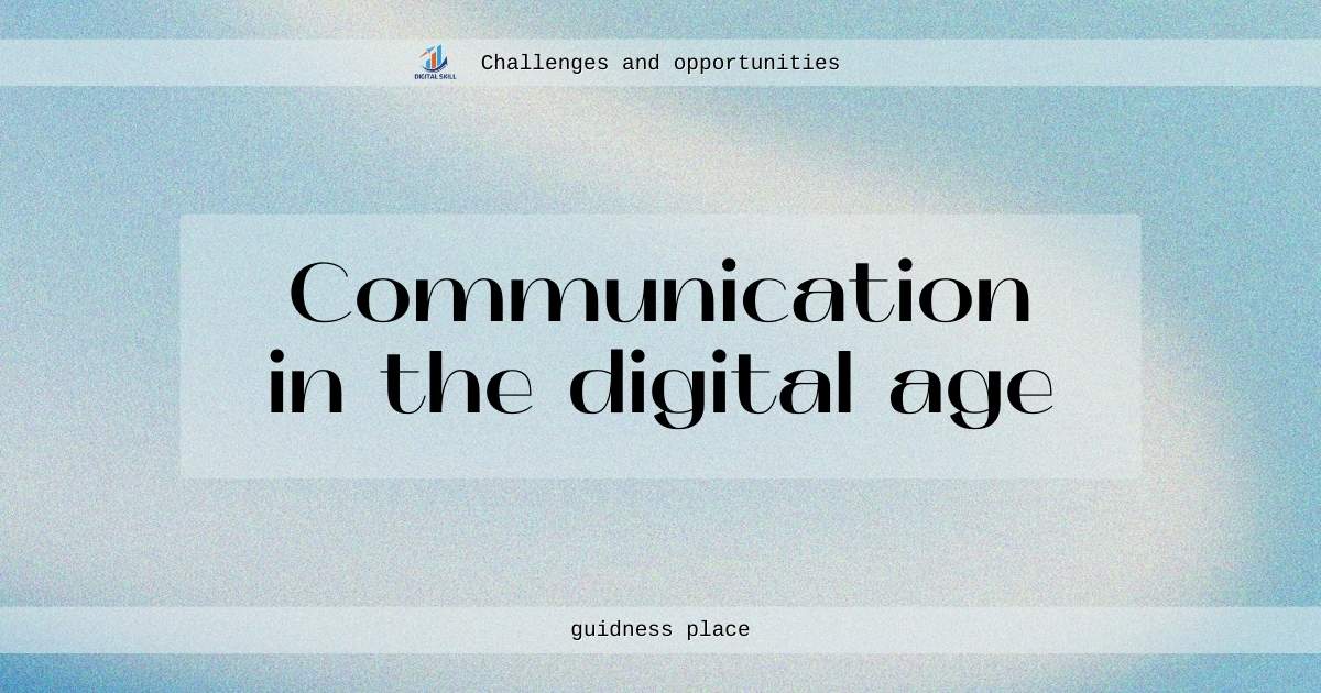Advanced Digital Communication