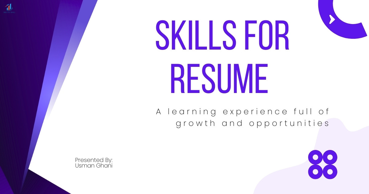 Computer Skills for Resume