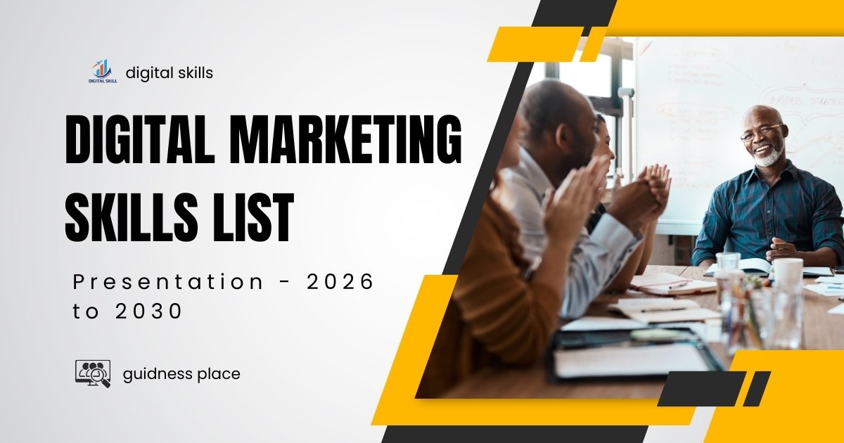Digital Marketing Skills List